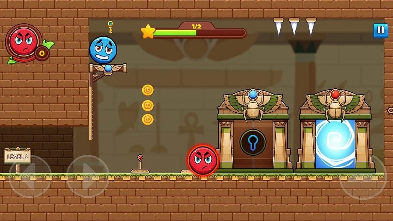 Red and Blue Twin Color Ball APK - screenshot 4