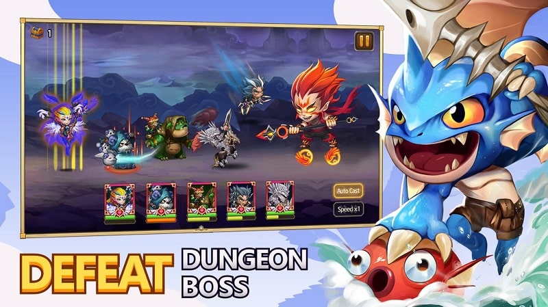 Heroes Legend Idle Battle War APK - screenshot 4