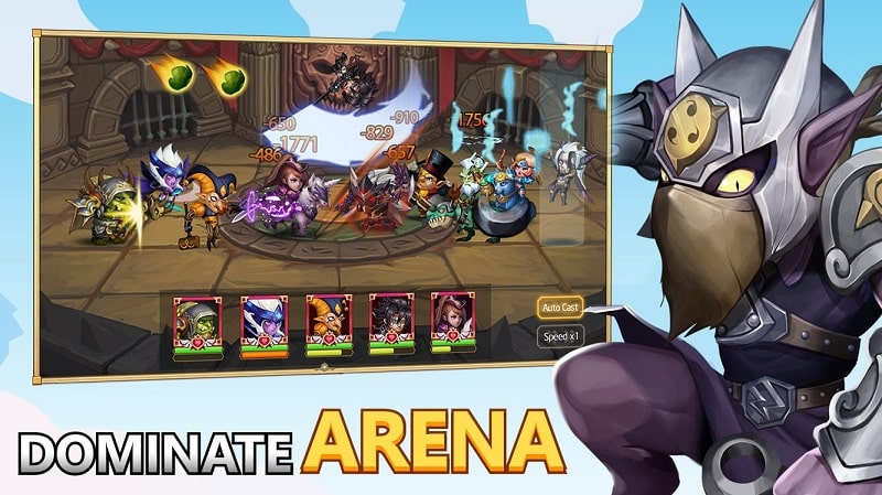 Heroes Legend Idle Battle War APK - screenshot 5