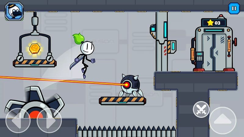 Stick Fight – Prison Escape APK - screenshot 1