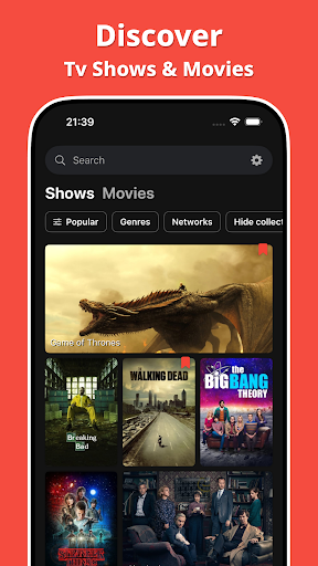 Showly Track Shows & Movies - screenshot 1