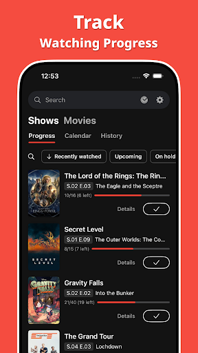 Showly Track Shows & Movies - screenshot 2