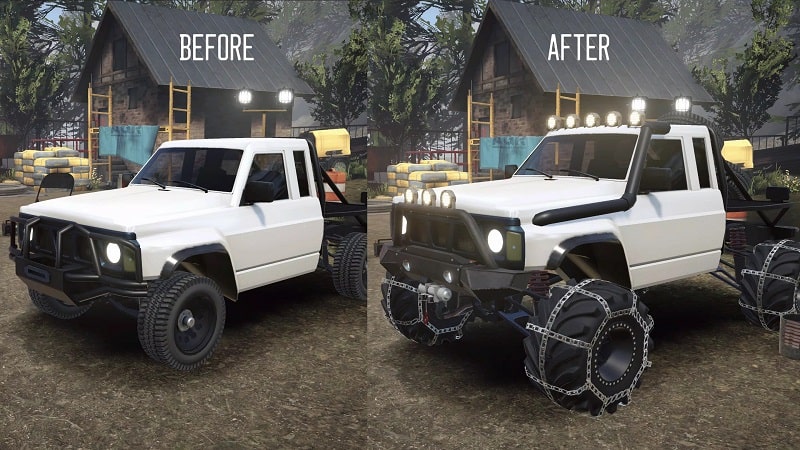 Mudness Offroad Car Simulator APK - screenshot 3