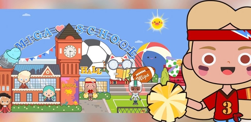 Miga Town My School APK - app icon