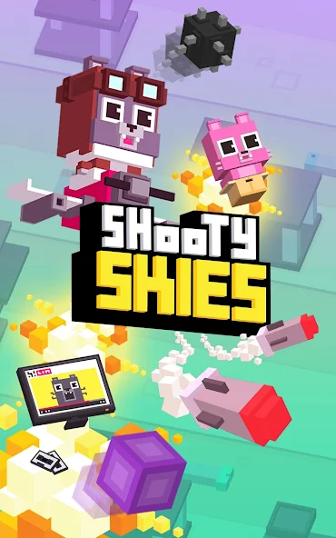 Shooty Skies - Arcade Flyer - screenshot 1