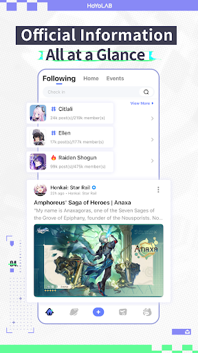 HoYoLAB APK 4.8.0 (Latest Version) for Android - screenshot 4