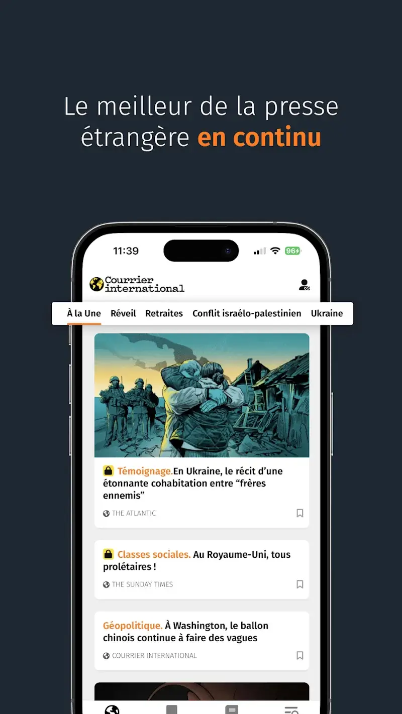 Courrier international - screenshot 3
