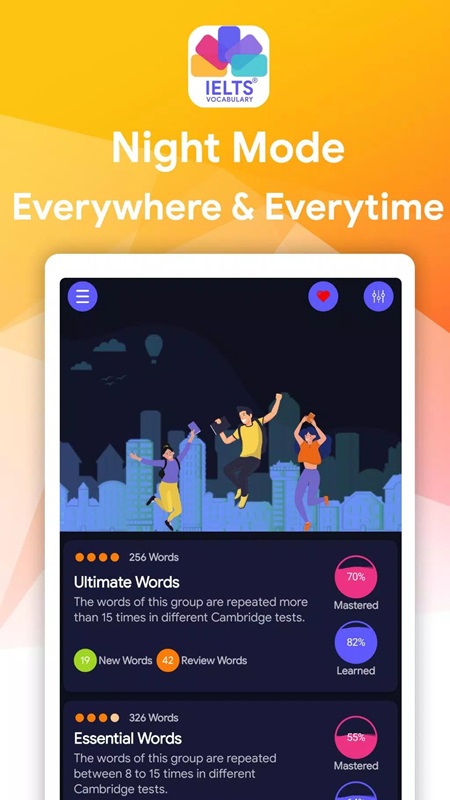 IELTS Vocabulary Flashcards APK - screenshot 1