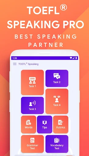 Speaking TOEFL Speaking - screenshot 1