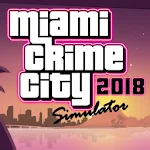 Miami Crime Games - Gangster City Simulator MOD APK icon