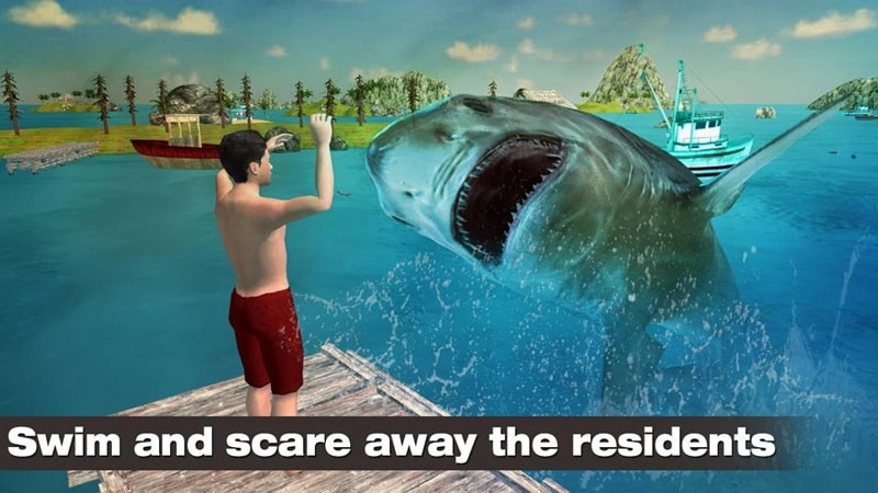 Shark Game Simulator APK - screenshot 1