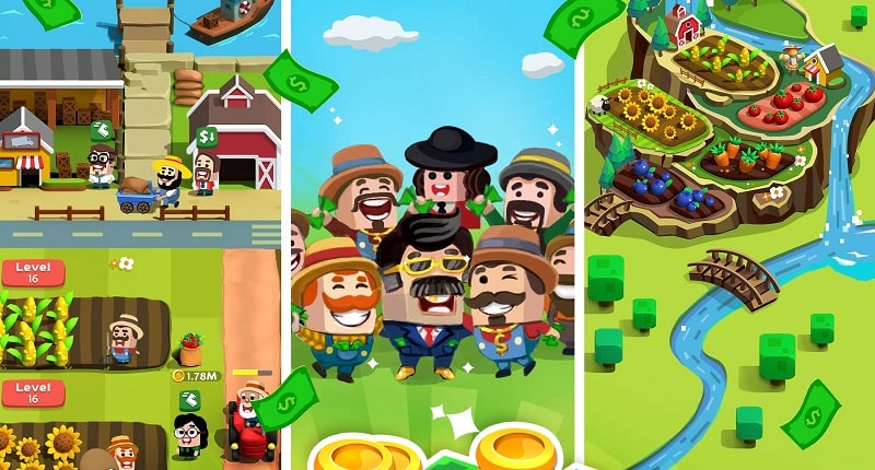 Idle Farming – Farm Tycoon APK MOD APK icon