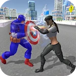 Amazing Captain Hero Fighting Fun MOD APK icon