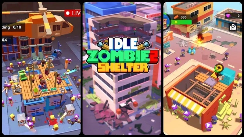 Idle Zombie Shelter APK MOD APK icon