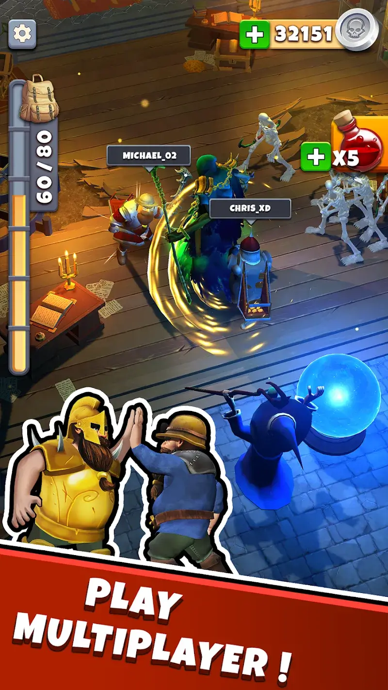 Mine & Slash Arcade RPG Games - screenshot 2