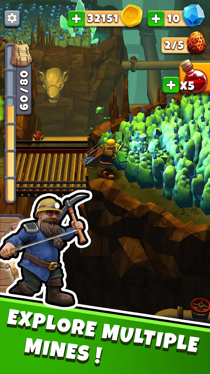 Mine & Slash Arcade RPG Games - screenshot 4