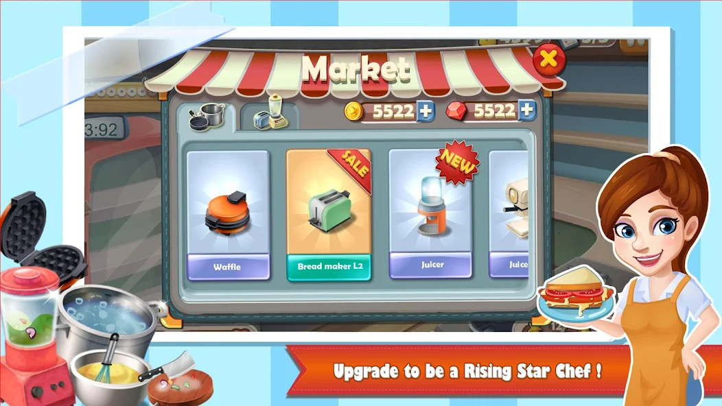 Rising Super Chef:Cooking Game - screenshot 4