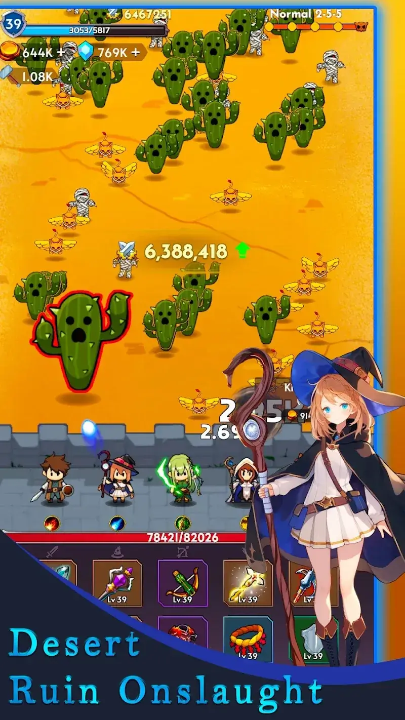 Sword & Magic Idle TD - screenshot 2