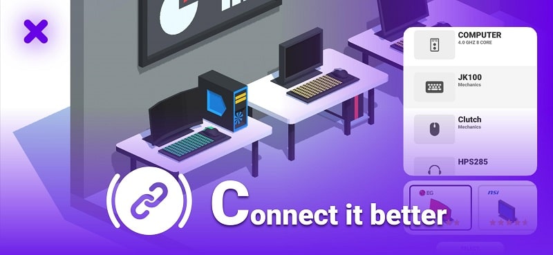 Internet Cafe Creator Idle APK - screenshot 3