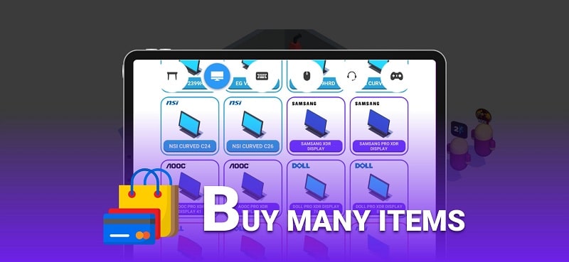 Internet Cafe Creator Idle APK - screenshot 4