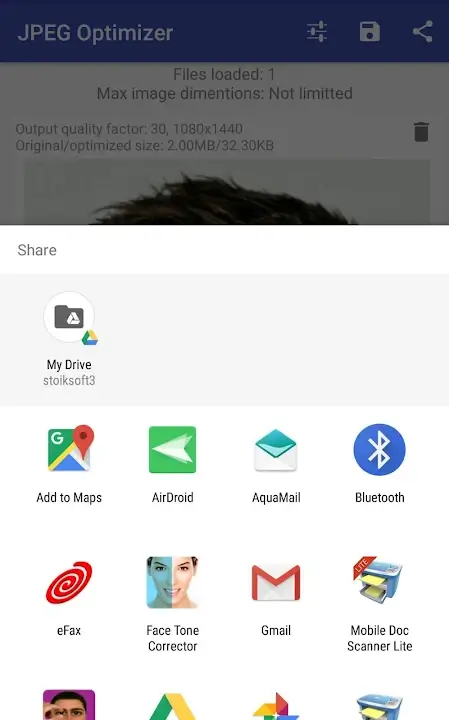 JPEG Optimizer PRO - screenshot 1