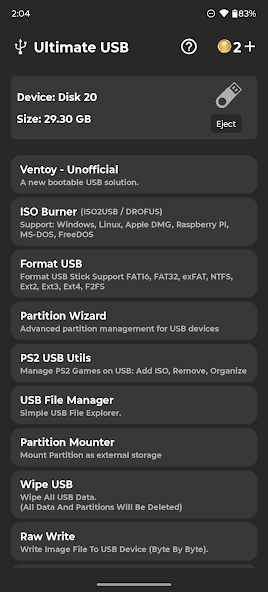 Ultimate USB - screenshot 3