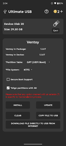 Ultimate USB - screenshot 4