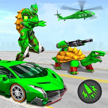 Turtle Robot Animal Rescue – Robot Car Transform MOD APK icon
