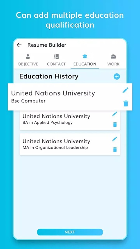 CV Professional Resume Maker APK - screenshot 1