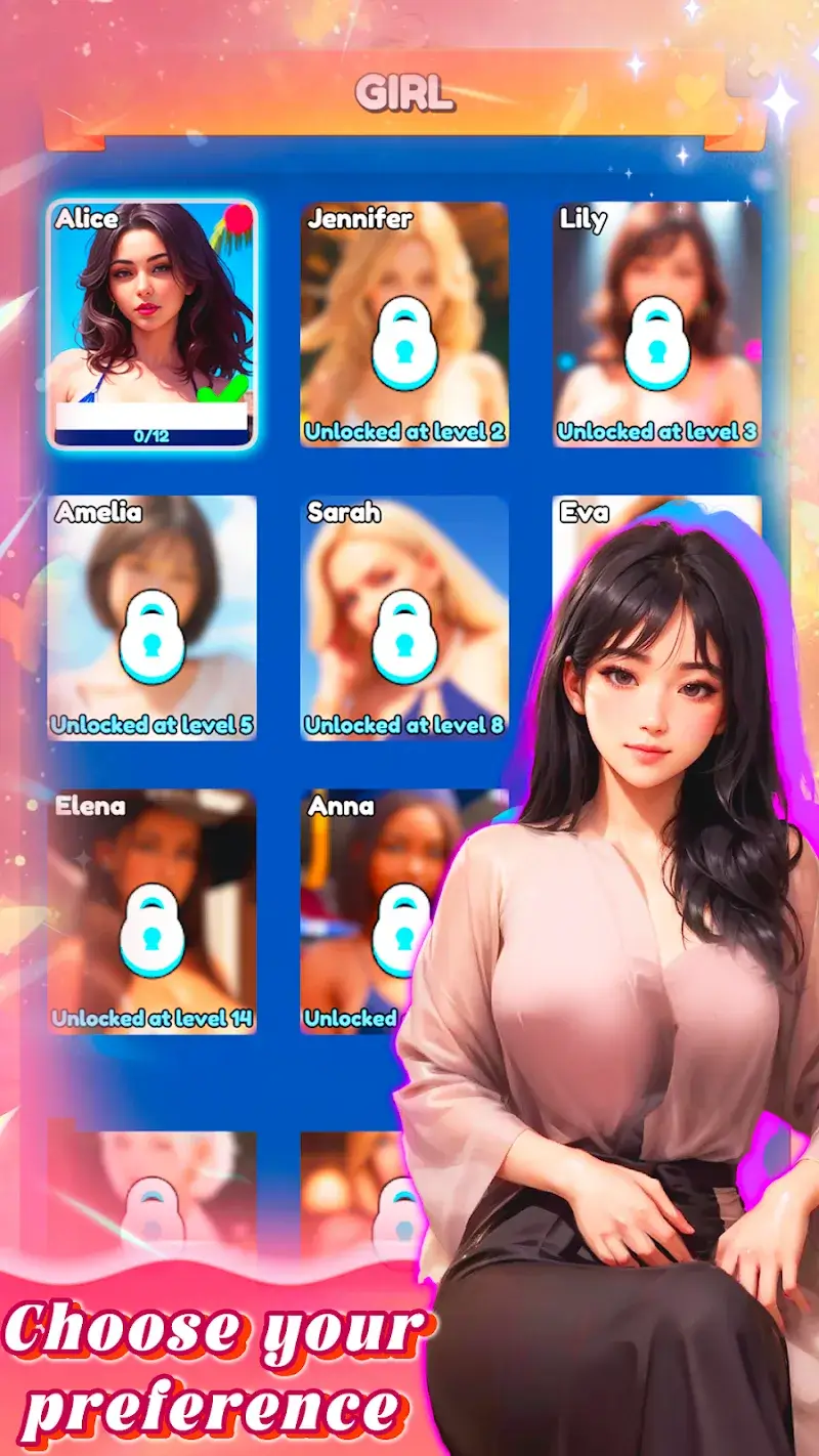 Hotties Merge - screenshot 3