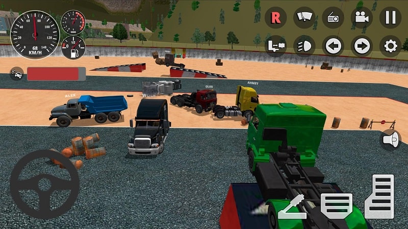 Hard Truck Driver Simulator 3D APK - screenshot 2