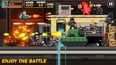 Metal Mercenary - 2D Platform Action Shooter - screenshot 1