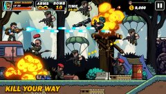 Metal Mercenary - 2D Platform Action Shooter - screenshot 3