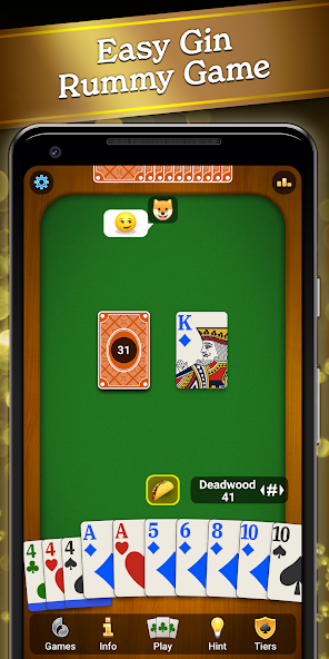 Gin Rummy Classic - screenshot 1