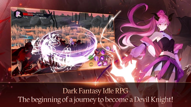 Devil Knights Idle APK - screenshot 1