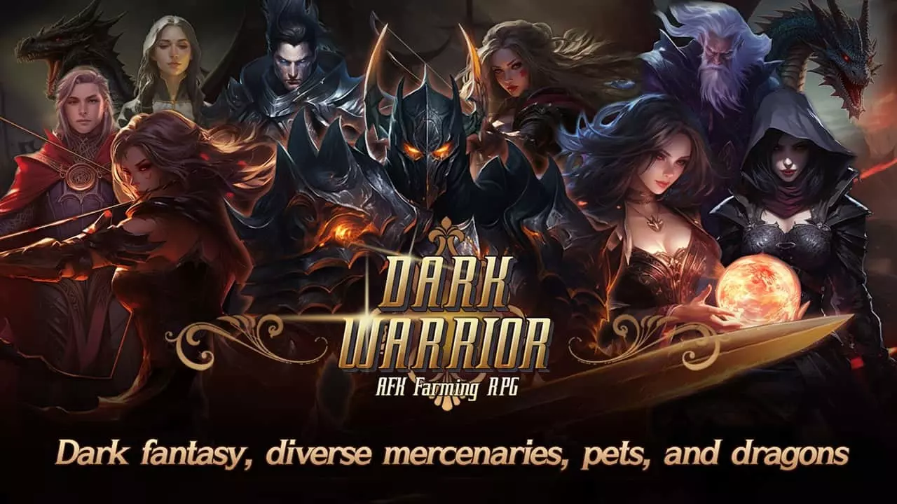 Dark Warrior Idle APK 1.0.54 (Full Game) for Android - app icon