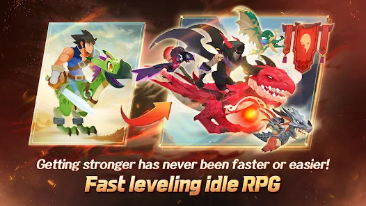 Dragon Rider Idle APK 1.4.0 [Full Game] for Android - screenshot 1