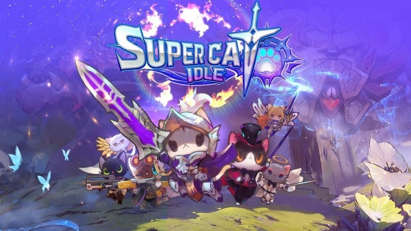 Super Cat Idle APK - app icon