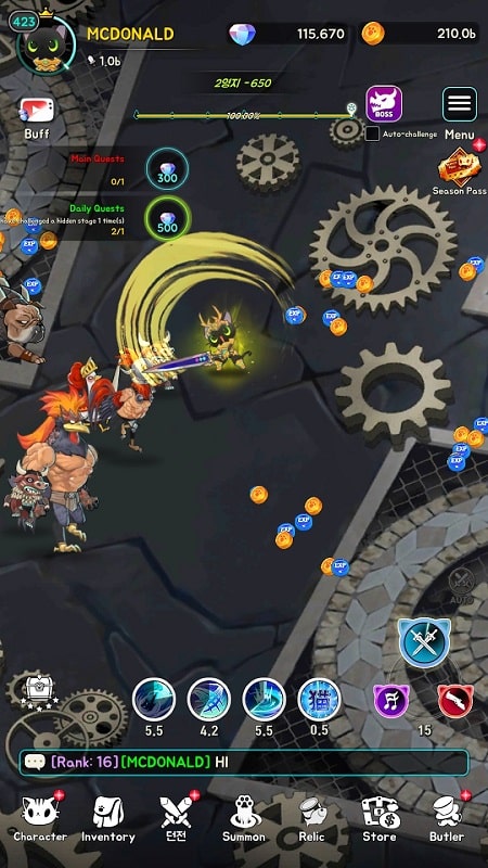 Super Cat Idle APK - screenshot 5