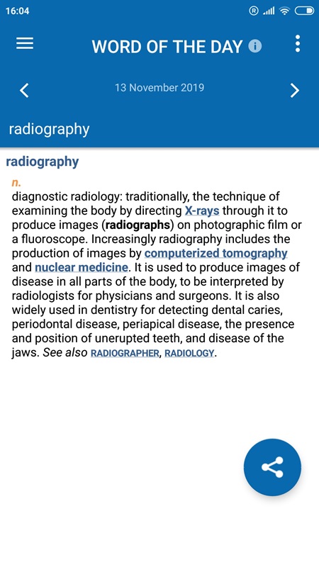 Oxford Medical Dictionary APK - screenshot 4