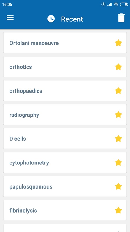 Oxford Medical Dictionary APK - screenshot 5