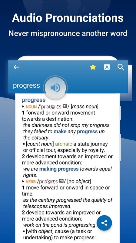 Oxford Dictionary of English APK - screenshot 3