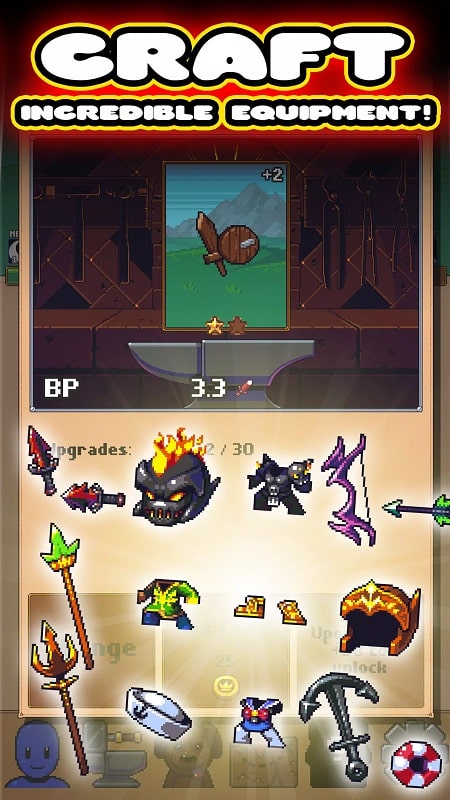 Idle Grindia Dungeon Quest APK - screenshot 2