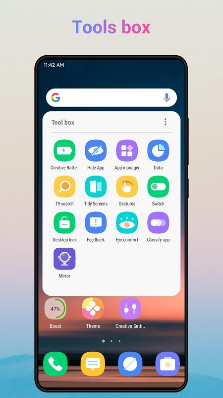 Creative Launcher APK - screenshot 4