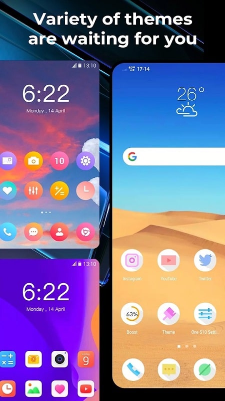 One S10 Launcher APK - screenshot 2
