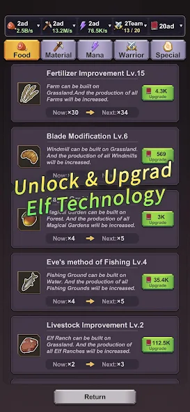 Elf Kingdom · Idle SLG - screenshot 4