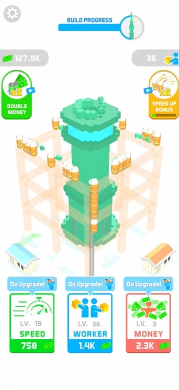 Idle landmark APK - screenshot 4