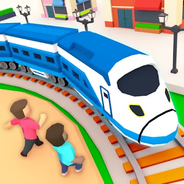 Idle Sightseeing Train - Game of Train Transport MOD APK icon