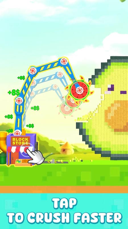 Block Crusher: Bucket Teardown APK - screenshot 1