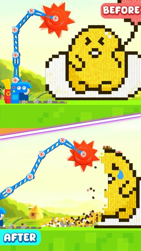 Block Crusher: Bucket Teardown APK - screenshot 2